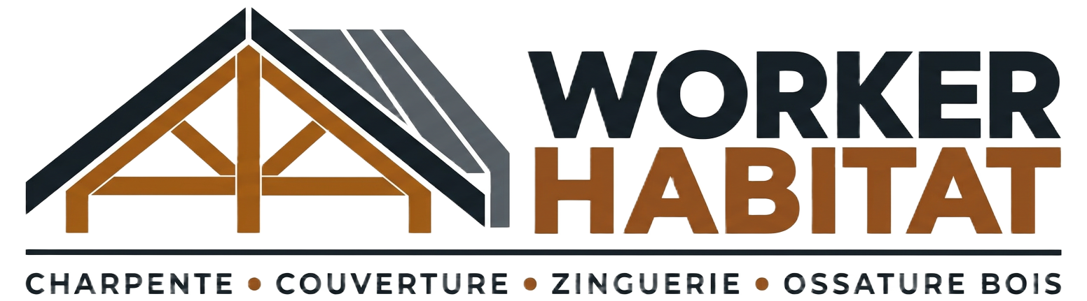 Logo Worker Habitat, charpente couverture zinguerie ossature bois